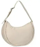 Sandqvist Handtasche Curve Half Moon 29 x 42 x 22 - Beige