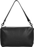 Mandarina Duck Mellow Leather Hobo - Schultertasche 30 cm (nero) - Schwarz