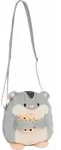 NICI Mymochi, M&auml;dchen, Schultertasche, Hamster Shai, Rei&szlig;verschluss, Kind, Beige,