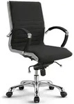 VERSEE Montreal B&uuml;rostuhl Stoff Schwarz &ndash; ergonomischer Schreibtischstuhl,