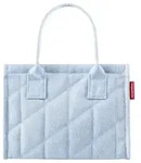Reisenthel daily shopper XS, Blau, Polyester, Stoffbeutel, Muster, 4 l, 210 mm - Blau