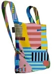 Faltbare Rucksacktasche &raquo;Landschaft&laquo;.