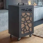 Pelletbeh&auml;lter HWC-Q30 Waben, Pelletbox Aufbewahrungsbox f&uuml;r z.B. Tierfutter,
