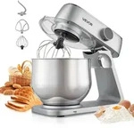 VEVOR Knetmaschine K&uuml;chenmaschine zum Backen, 1800 W Teigmaschine mit