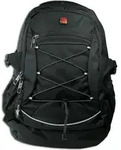 Travel N Meet Freizeitrucksack, Rucksack gepolstert schwarz Herren ORD4214S -...