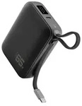 Cellularline POWER BANK POCKET 20000 mAh 65W USB-C ANSCHLUSS SCHWARZ, 20000 mAh,