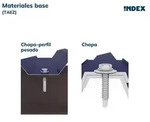 Index Fixing Systems Taez &ndash; Pack von 500 Schrauben autotaladrantes Kopf...