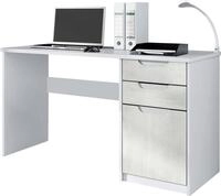 Vladon Schreibtisch Logan, Germany, B&uuml;rotisch mit 2 Schubladen und 1 T&uuml;r,...