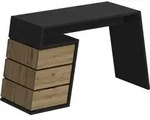 Schreibtisch Vicco Okaro Anthrazit/Eiche 105 x 50 cm mit 3 Schubladen, Model...