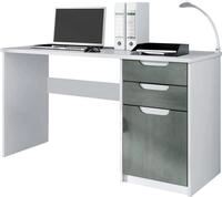 Vladon Schreibtisch Logan, Germany, B&uuml;rotisch mit 2 Schubladen und 1 T&uuml;r,...