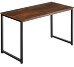 tectake&reg; Schreibtisch Flint H&ouml;he 76,5 cm - Dunkelbraun