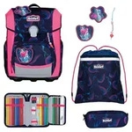 Scout Schulranzen Neo Set 4-teilig Mystic Sea pink - Rosa
