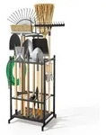 VEVOR Gartenger&auml;te St&auml;nder 440x405x760mm Ger&auml;tehalter aus Metall Schwarz,