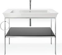 Duravit Waschtisch-Konsole White Tulip 98,4x45cm, Me, bo, HTH li, graph hgl