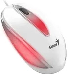 Kabelgebundene Maus, Genius DX-Mini, wei&szlig;, optisch, 1000DPI - Wei&szlig;