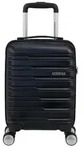 American Tourister Trolley Flashline Spinner Underseater Removable Wheels Shadow
