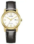 Citizen - EW2722-01A - Armband - Damen - Solaire - Leder - Schwarz