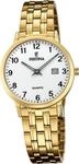 Festina Klassik Damen Uhr F20514/1 Elegant Armbanduhr Edelstahl gold D3UF20514/1 -