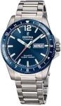 Festina Armbanduhr Date Calendario Titanium Blue - Blau