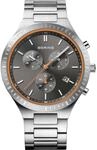 Bering Herrenuhr Modell 11743-709, 46 mm Geh&auml;use, Quarz, 5 ATM, 24-Stunden-Anzeige