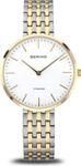 Bering Damenuhr Titanium Collection - Silber