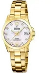 Festina Armbanduhr Acero Clasico Swiss Made Gold - Gold