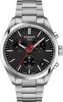 Tissot PR 100 Tour de France Chronograph Quarzuhr Edelstahl Schwarz