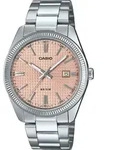 Casio Collection Analog Herrenuhr Edelstahl silbern MTP-1302PE-4AVEF - Silber