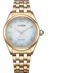 Citizen - EM1143-81X - Armbanduhr - Damen - Quarz - Elegance Eco-Drive - Gold