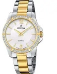 Festina Damenuhr Silber Bicolor Edelstahl F20594/1 - Silber