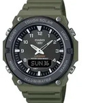 Casio Herren Armbanduhr AQ-S820W-3BVEF Tough Solar gr&uuml;n - Schwarz