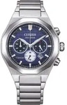 Chronograph Citizen Silber Mit Schraube Kollektion Supertitanio - mann