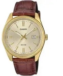Casio Collection Analog Herrenuhr Edelstahl geolden MTP-1302PGL-9AVEF - Gold