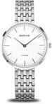 Bering Damenuhr Titanium Collection - Silber