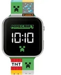 Disney Minecraft Kinder Armbanduhr mit LED-Anzeige f&uuml;r Jungen und M&auml;dchen -...