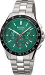 Boccia Herren Armbanduhr Sport 3733-02 Chronograph Titan - Gr&uuml;n