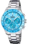 Festina Chronographen Ceramic Bright Blue - Blau