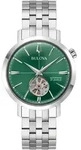 Bulova - 96A319 - Armbanduhr - Herren - Automatik - Automatic - Gr&uuml;n
