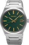 Seiko Presage Herrenuhr Quarz Edelstahl Gr&uuml;n SUR601P1 - Bunt