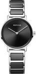 Bering Damen Uhr 18531-742 Quarz 46 mm Wasserdicht 5 ATM 24-Stunden-Anzeige