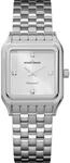 Jacques Lemans D-14A Damenarmbanduhr Diamond Watches Quarz Edelstahl - Silber