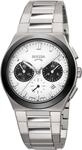 Boccia Herren Armbanduhr Chronograph 3736-01 Titan Ceramic schwarz - Wei&szlig;