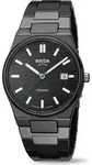 Boccia Herren Armbanduhr 3675-01 Ceramic und Reintitan schwarz - Schwarz