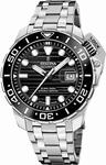 Festina Armbanduhr Automatic Diver Swiss Made Black