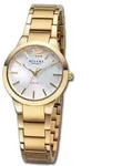 Regent Metallarmband Damen Uhr Armbanduhr Analog Metall gold D3URF1536 - Gold
