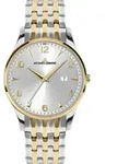 Jacques Lemans Armbanduhr Date London Silver/Gold - Gold