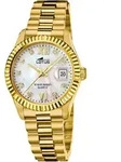 Lotus Freedom Damenuhr Wei&szlig; Gold Edelstahl 18932/1 - Beige