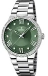 Festina Damen Uhr Analog Edelstahl 316L Silber - Quarzwerk - Mineralglas