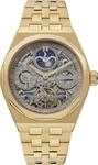 Die Herrenuhr INGERSOLL I12902 in klassischem Gold mit Skelettuhrwerk. - Gold