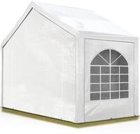 TOOLPORT Hochwertiges Partyzelt 4x2 m Pavillon Zelt PE Plane 450 N Gartenzelt